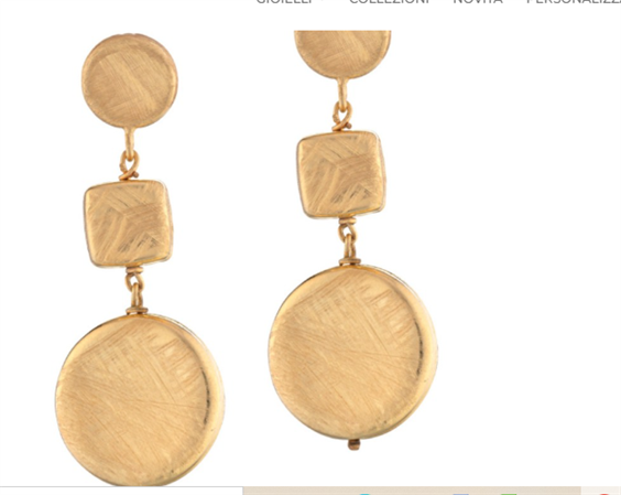 Orecchini Marcello Pane Donna in Argento Perla ORCE006 - ORCE006